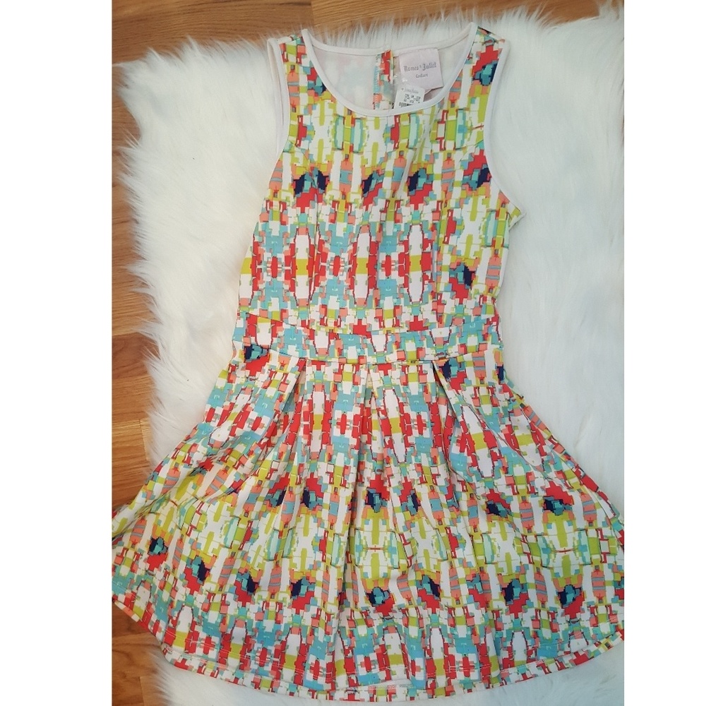 Romeo & Juliet Couture Colorful Mini-Dress